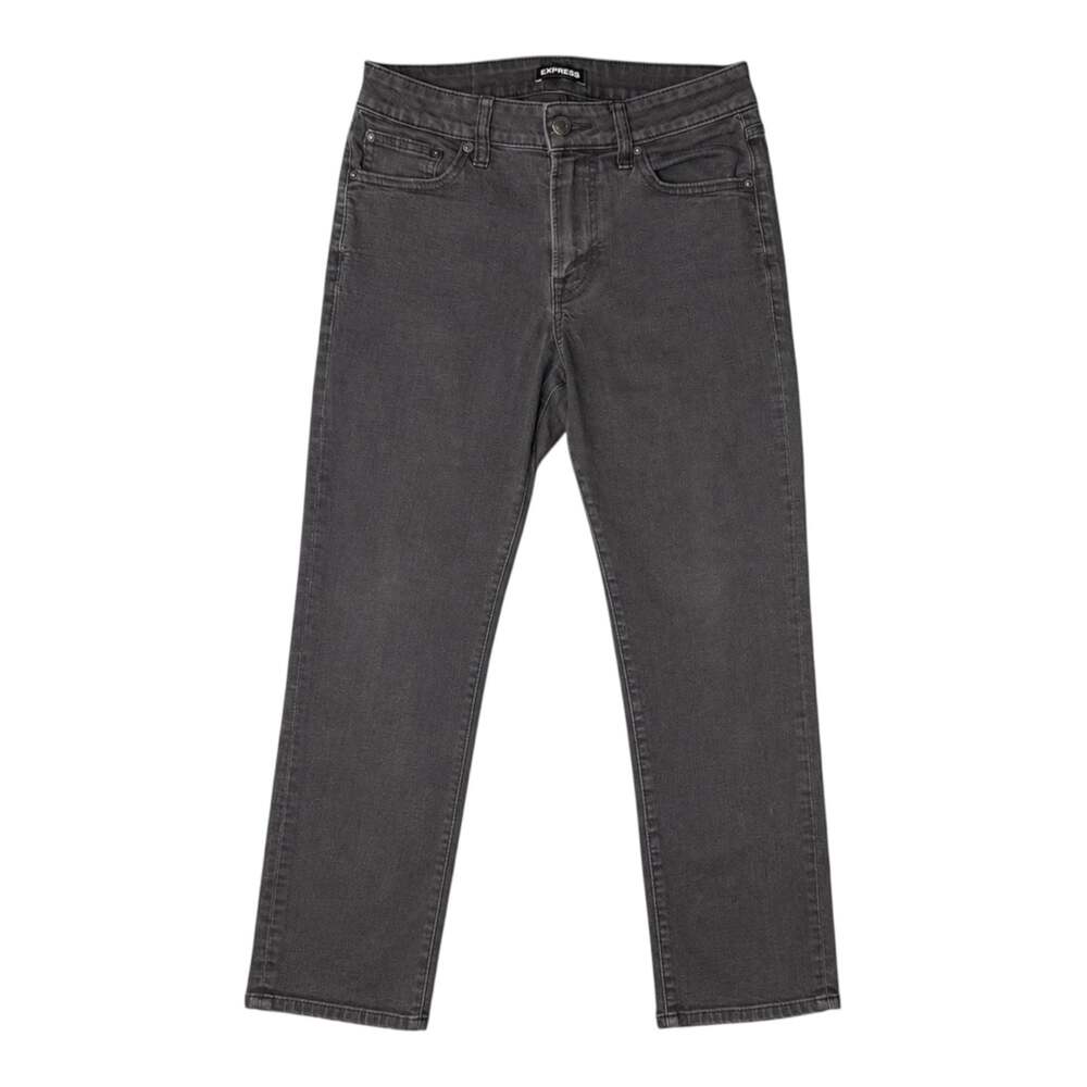 Express Straight Leg Jeans 28x28 Black